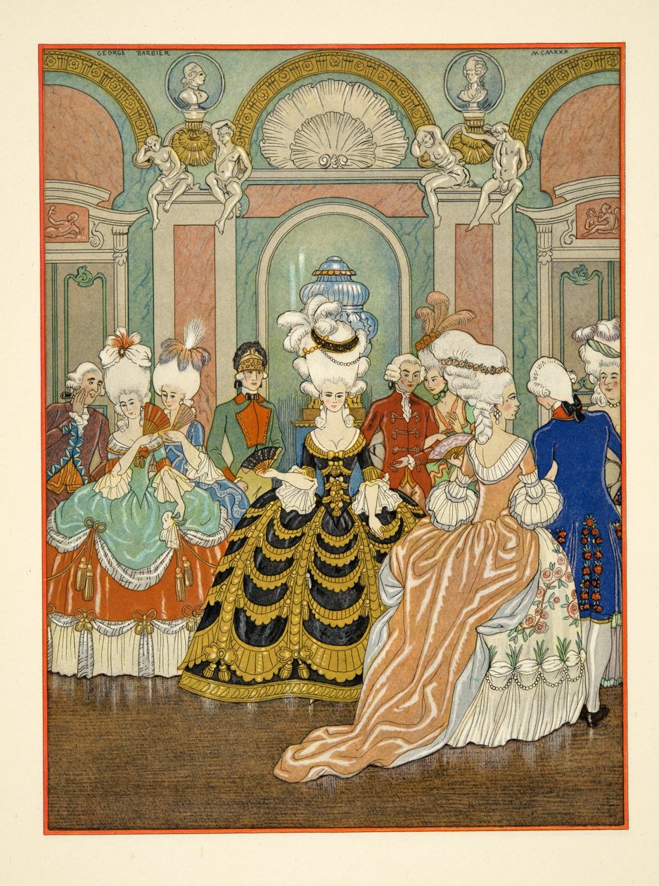 Ballroom Scene, illustration fra 