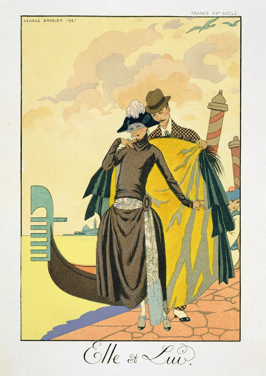 Hende og ham af Georges Barbier
