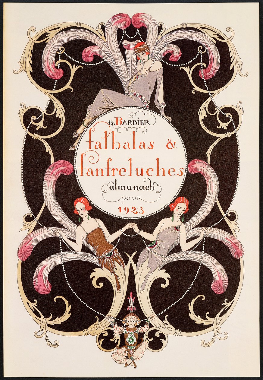 Falbalas et Franfreluches, modealmanak af Georges Barbier