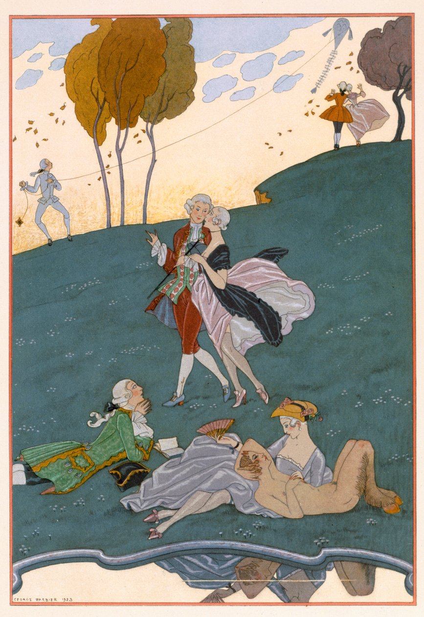 Fetes Galantes, illustration til 