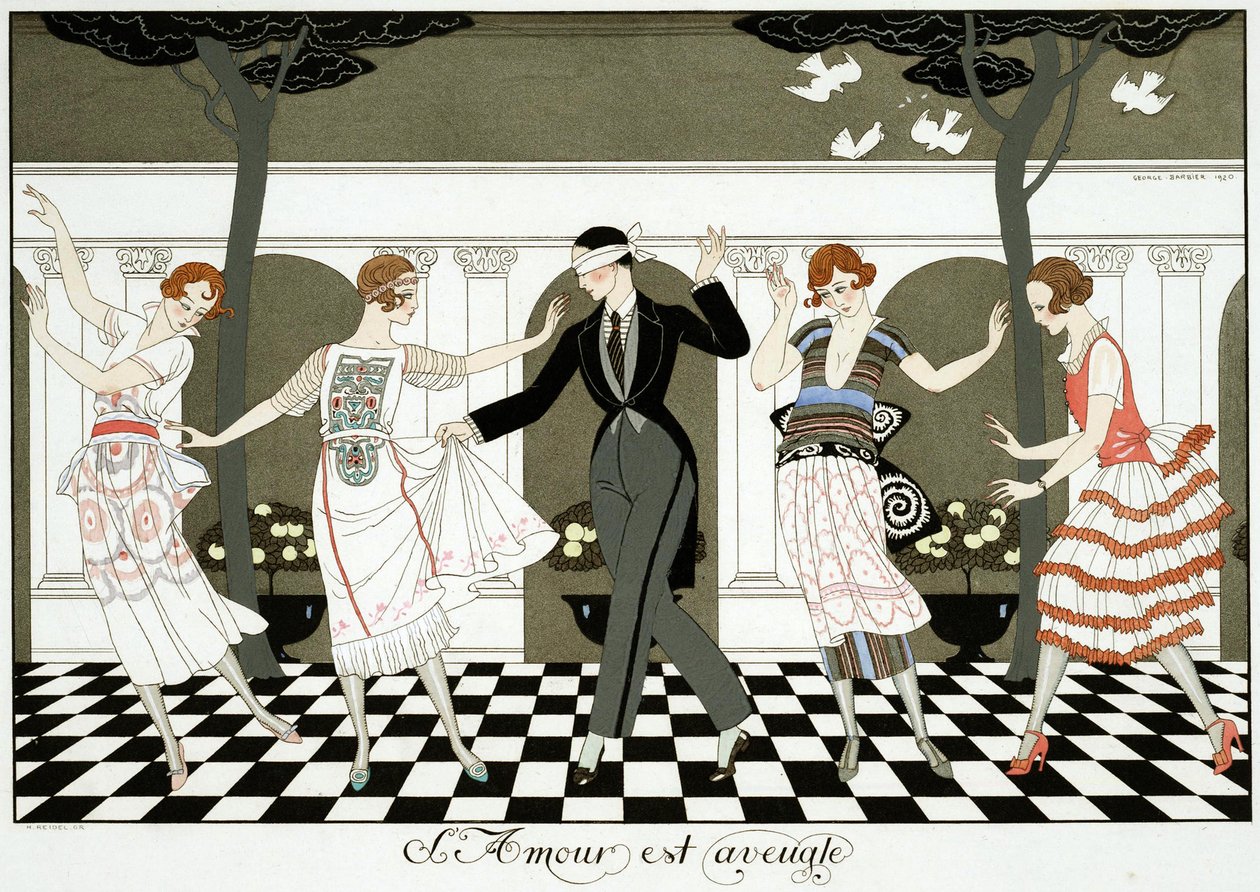 Kærlighed er blind af Georges Barbier