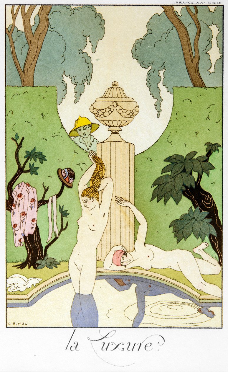 Kærlighed til luksus af Georges Barbier