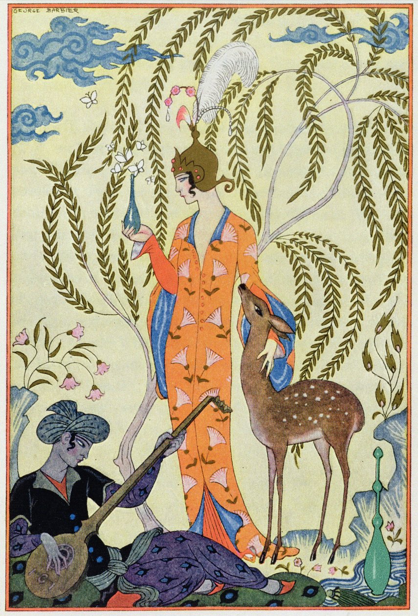 Persien, illustration fra 