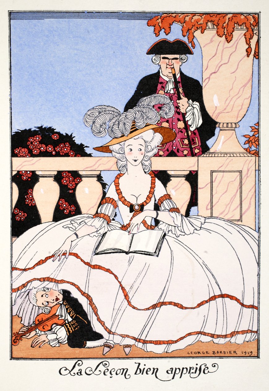 Lektionen godt lært af Georges Barbier