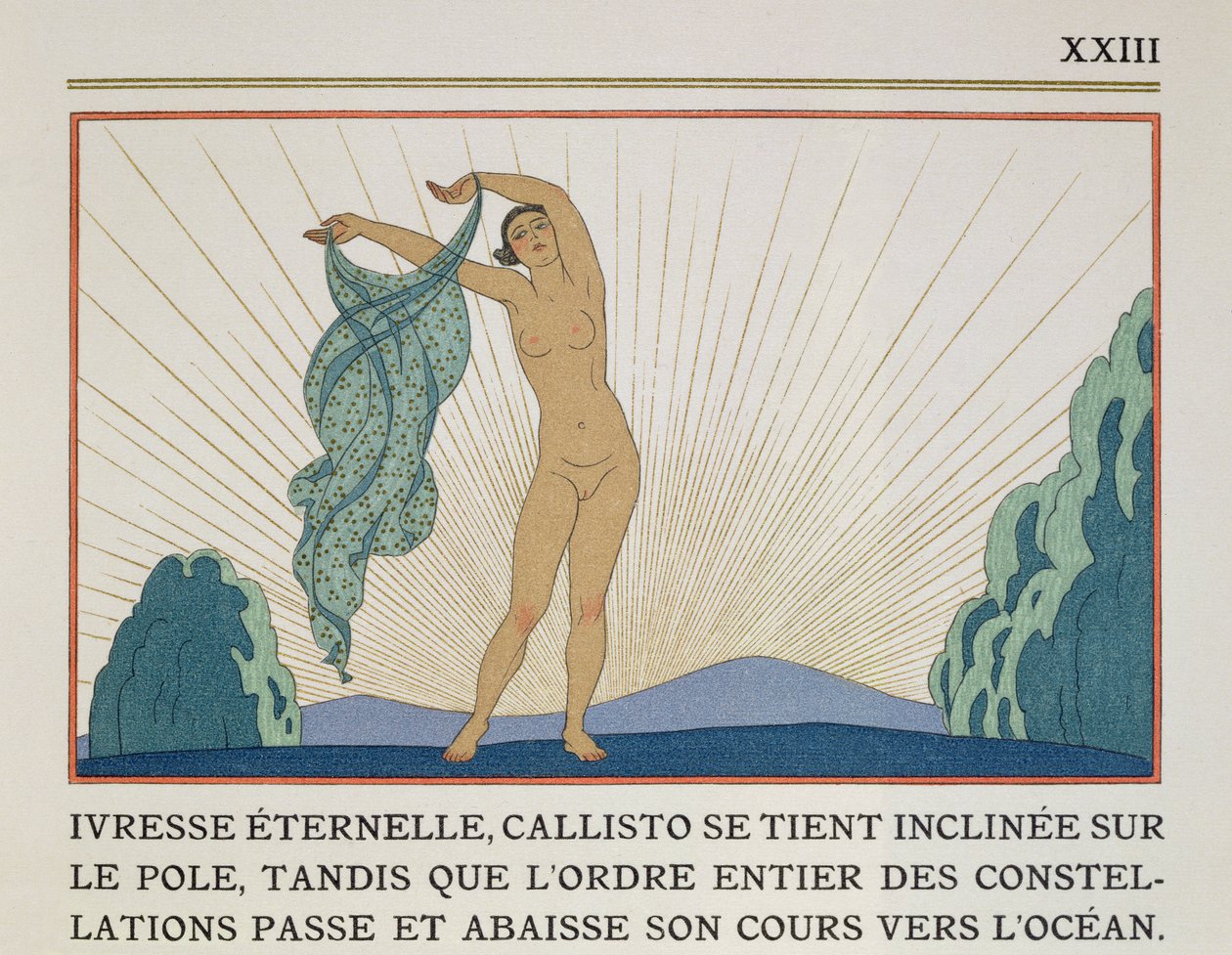 Woman Dancing, illustration fra 