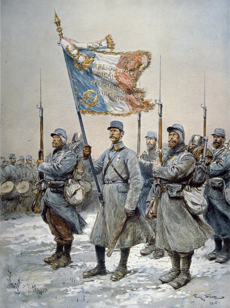 Helte fra Marne af Georges Bertin Scott