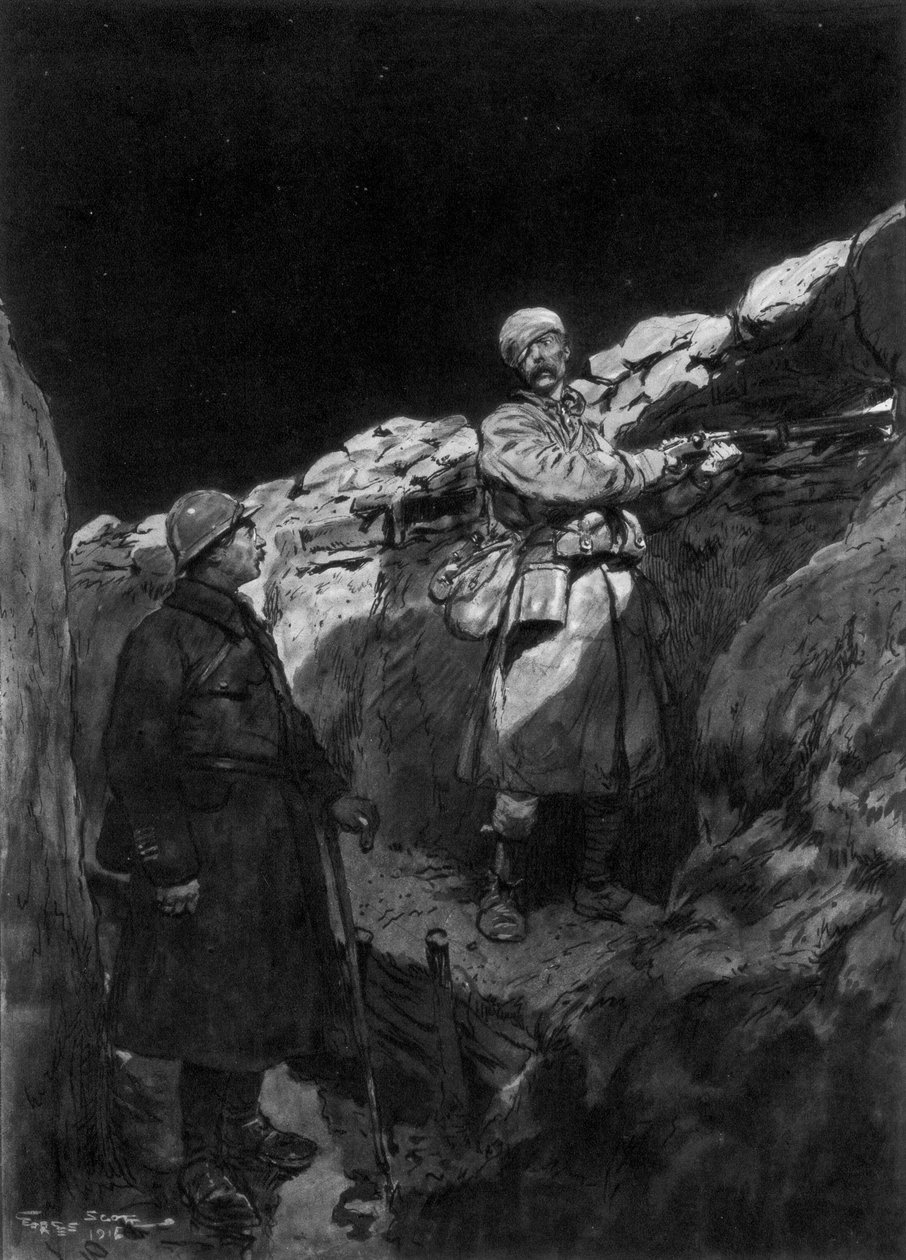 Portvagten, 1915, 1926 af Georges Bertin Scott