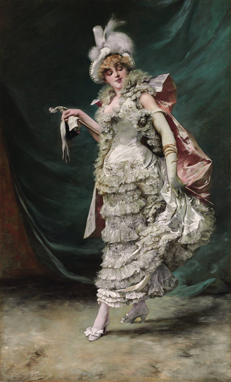 Klædt på til bolden af Georges Clairin