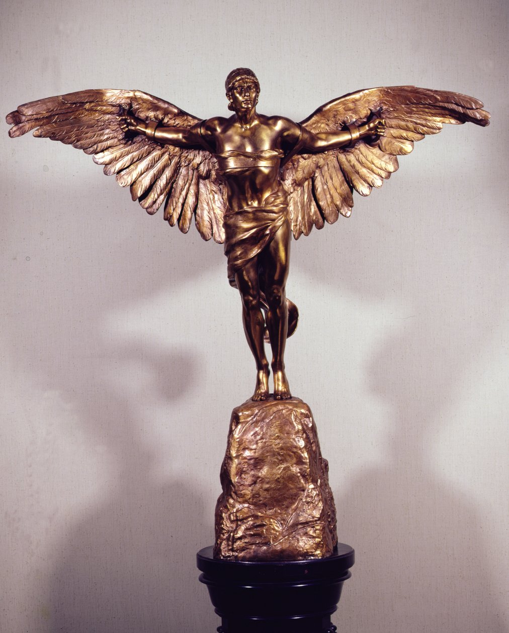 Erobringen af luften (bronze) af Georges Colin
