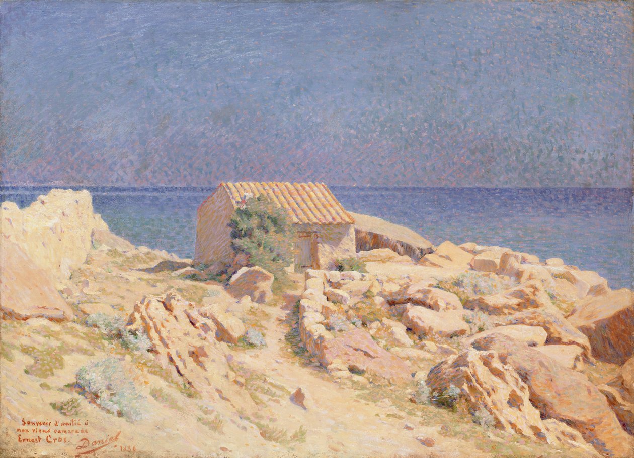 Roussillon Landskab af Georges Daniel de Monfreid