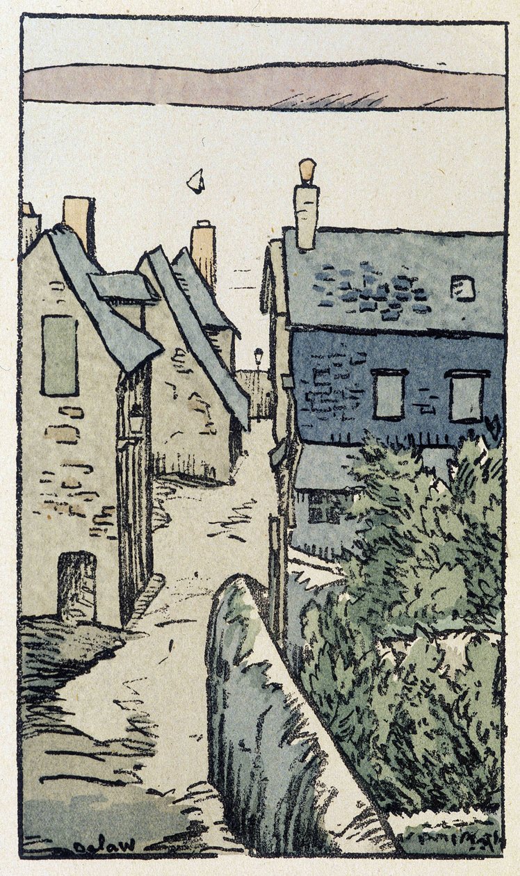 Honfleur - i "" On the roads of France"" af Georges Delaw af Georges Delaw