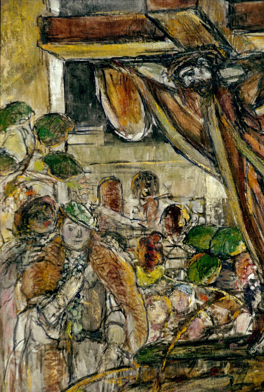 Detalje af Kristus på vej til Golgata af Georges Desvallieres