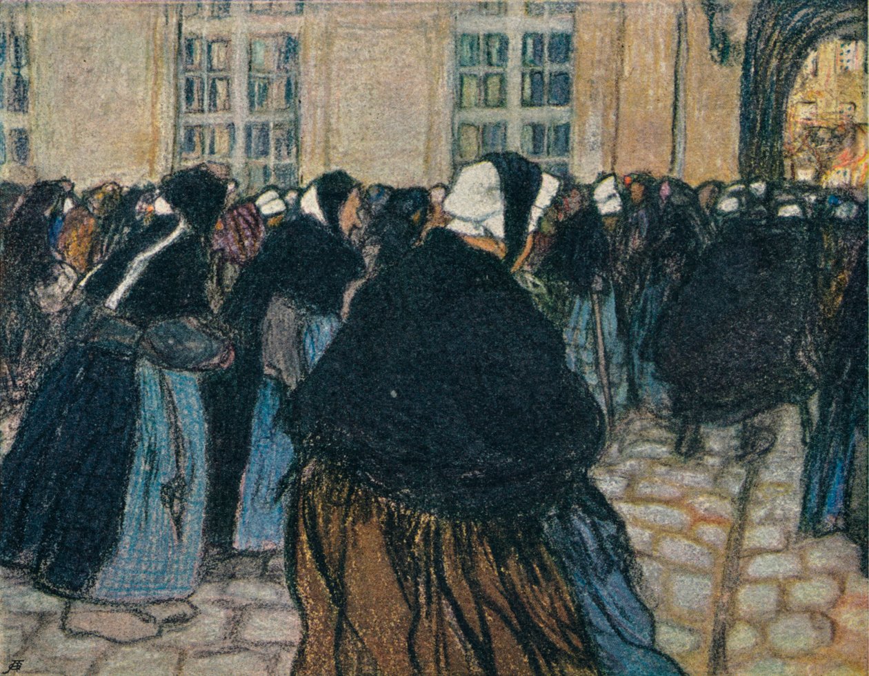 Returen til Hospice De La Salpetriere, c1911 af Georges Dupuis