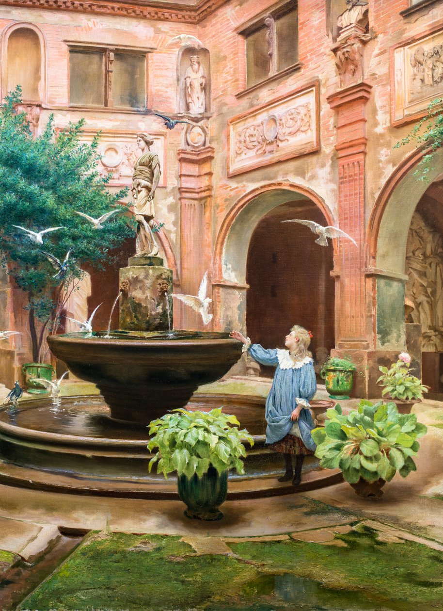 Augustinernes lille kloster af Georges François Castex