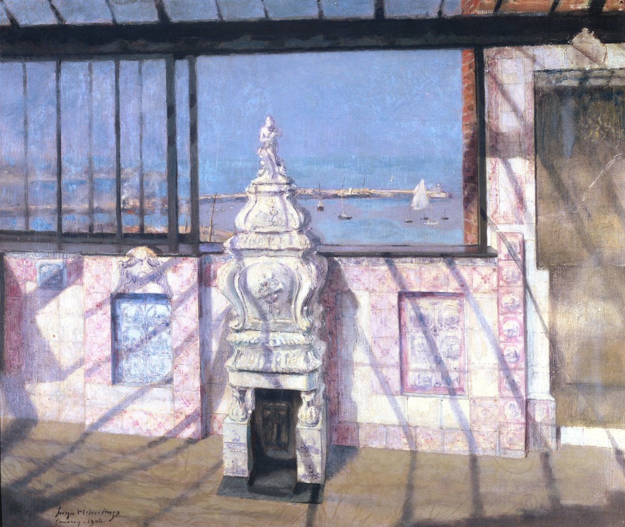 Udkigsposten ved Guernsey, 1905 af Georges Hugo