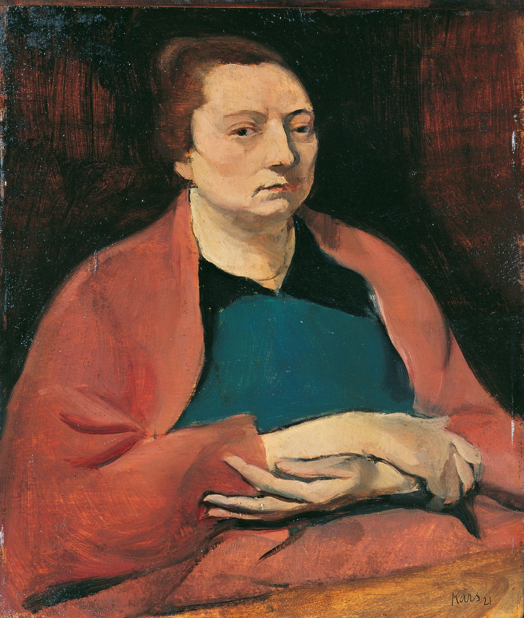 Kunstnerens kone af Georges Kars