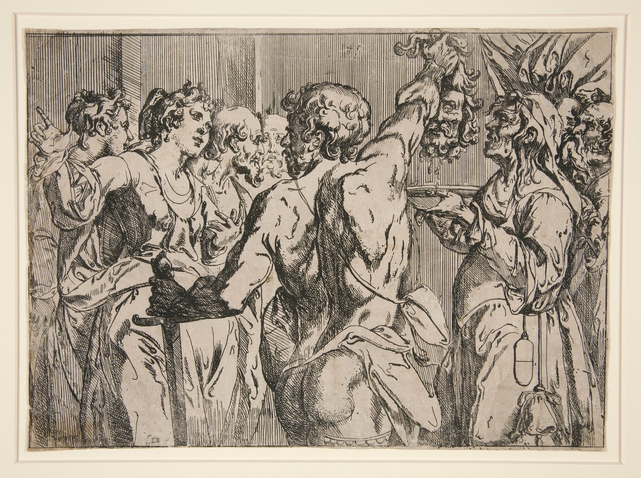 Halshugningen af Johannes Døberen af Georges Lallemand
