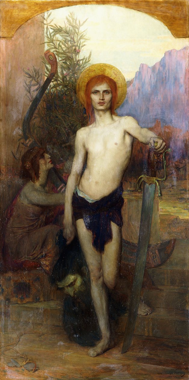 David med Goliats hoved af Georges Lavergne