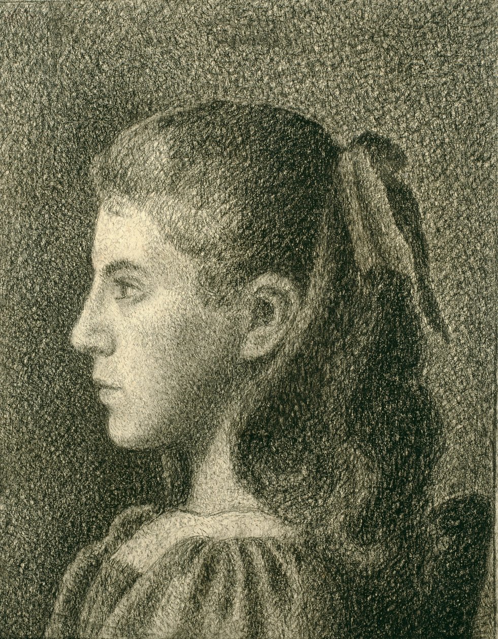 Portræt af Berthe Serruys af Georges Lemmen