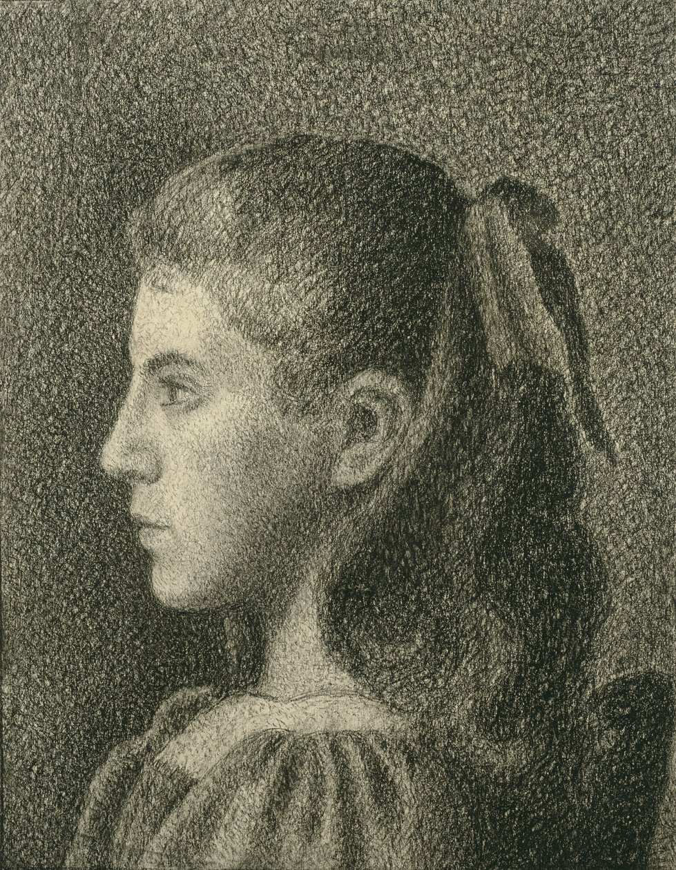 Portræt af Berthe Serruys, 1894 af Georges Lemmen