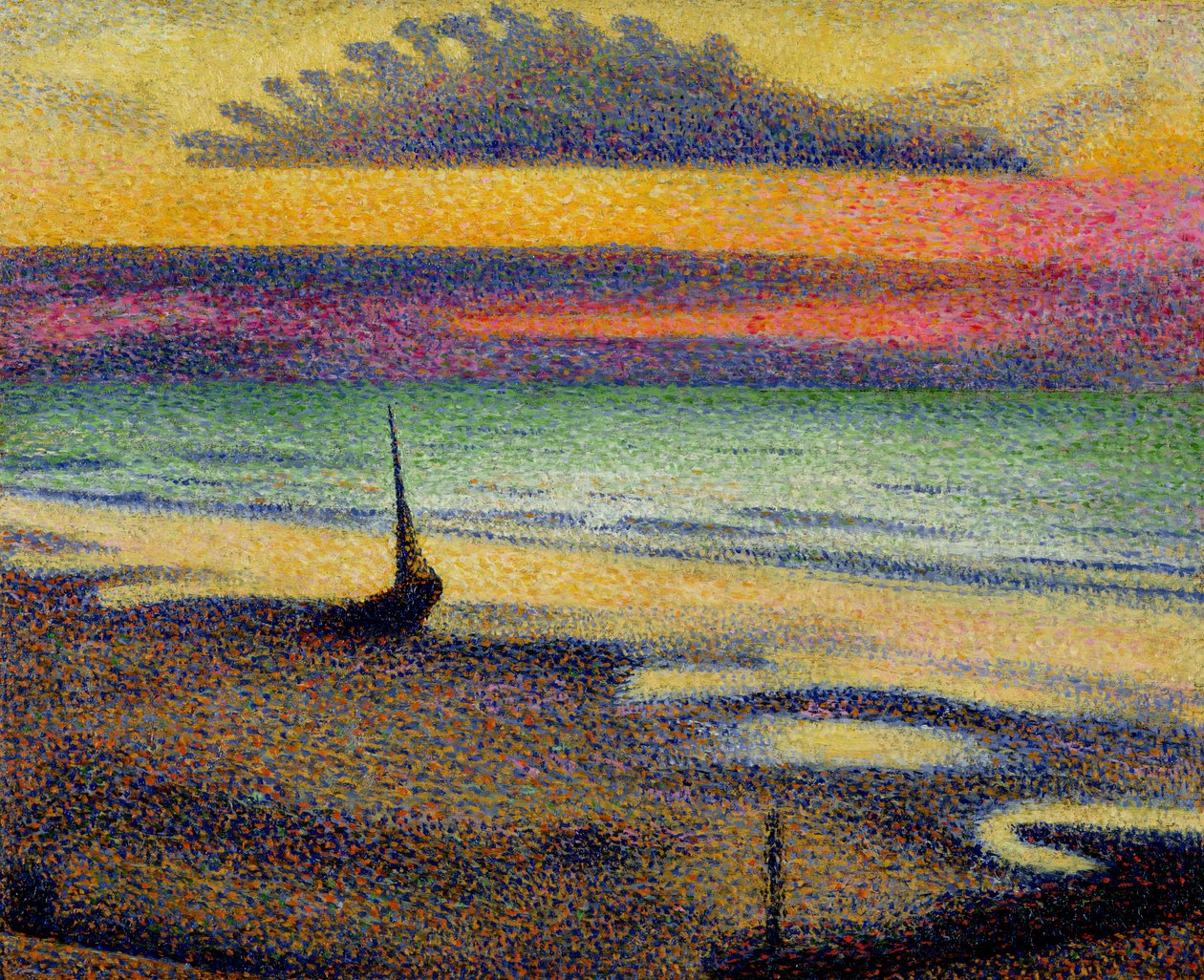 Stranden ved Heist, 1891-92 af Georges Lemmen