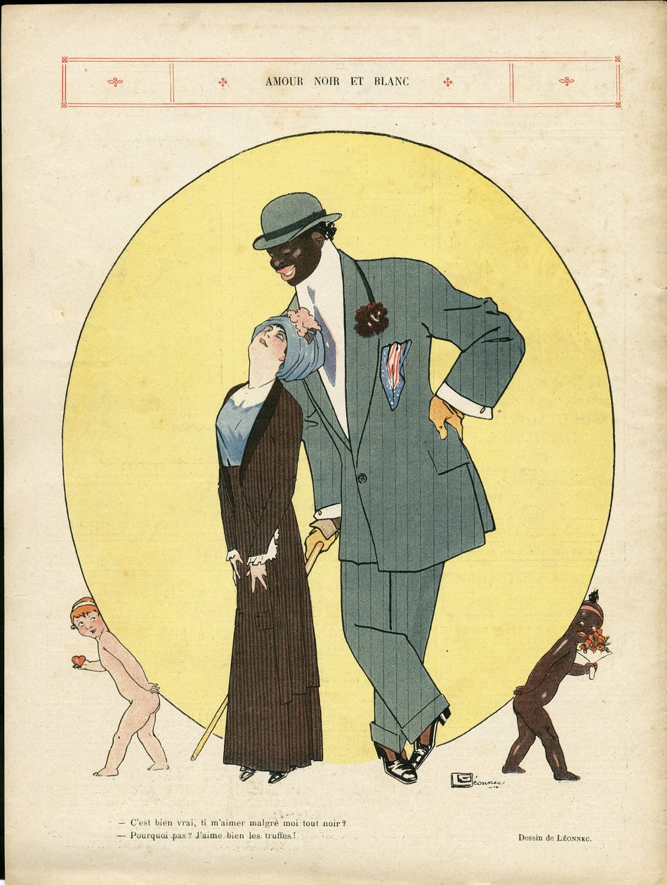 Illustration af Georges Leonnec (1881-1940) i Le Lire af Georges Leonnec