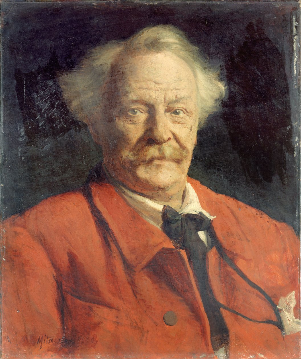 Portræt af Nadar Felix Tournachon 1820-1910, 1890. af Georges Léopold Mita