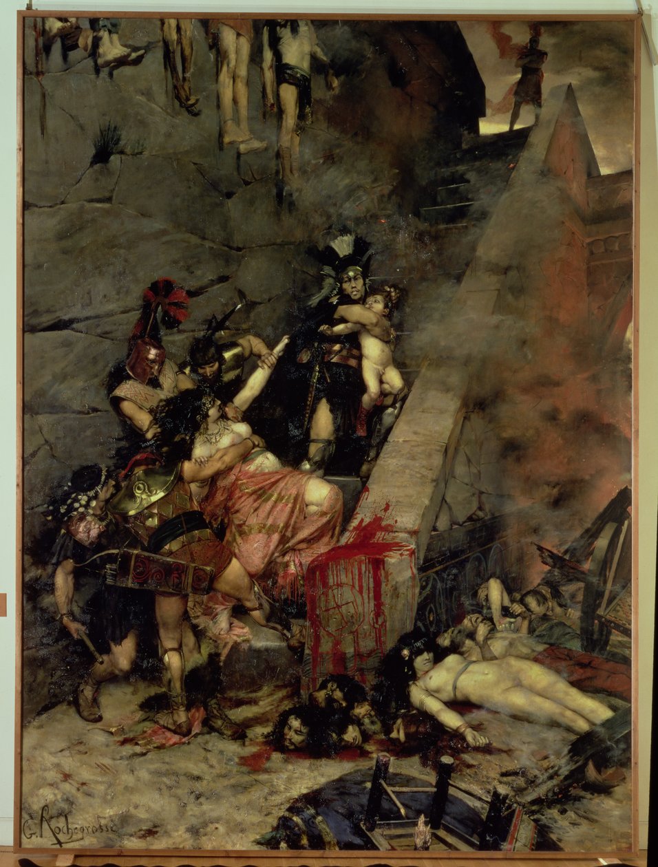 Andromache af Georges Marie Rochegrosse