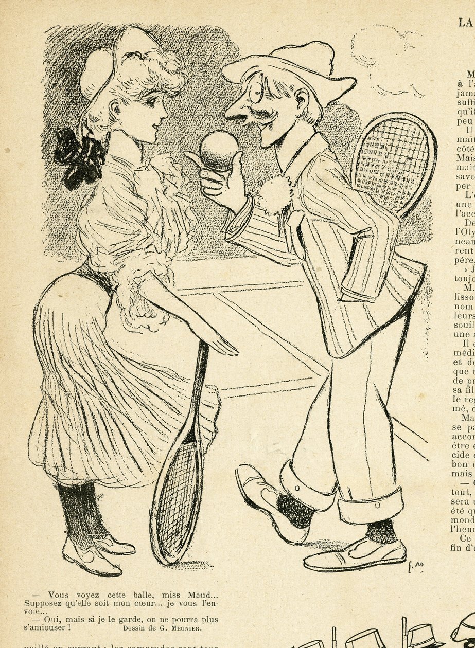 Illustration af Georges Meunier (1869-1934) i Le Rire af Georges Meunier