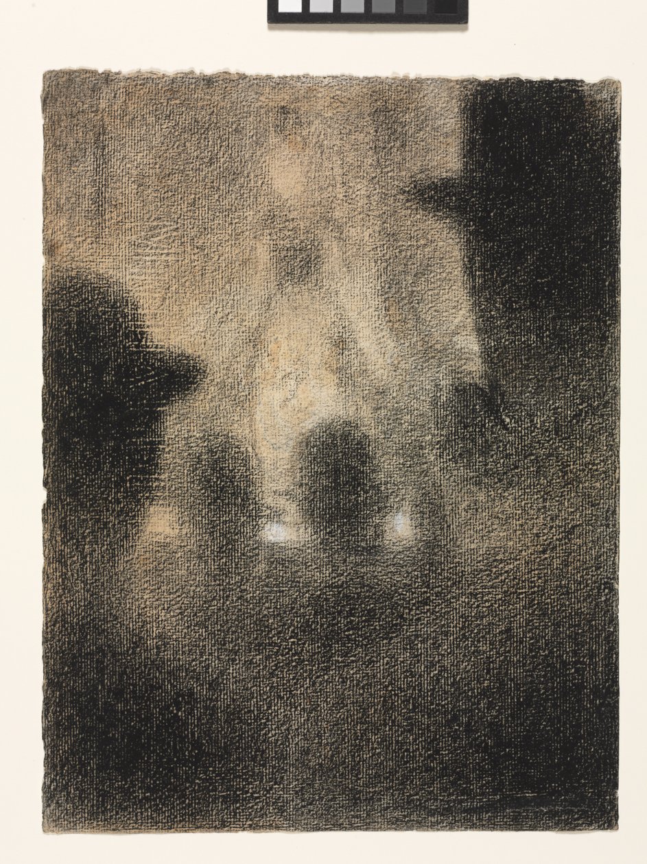 Café-koncert, 1887-88 af Georges Pierre Seurat