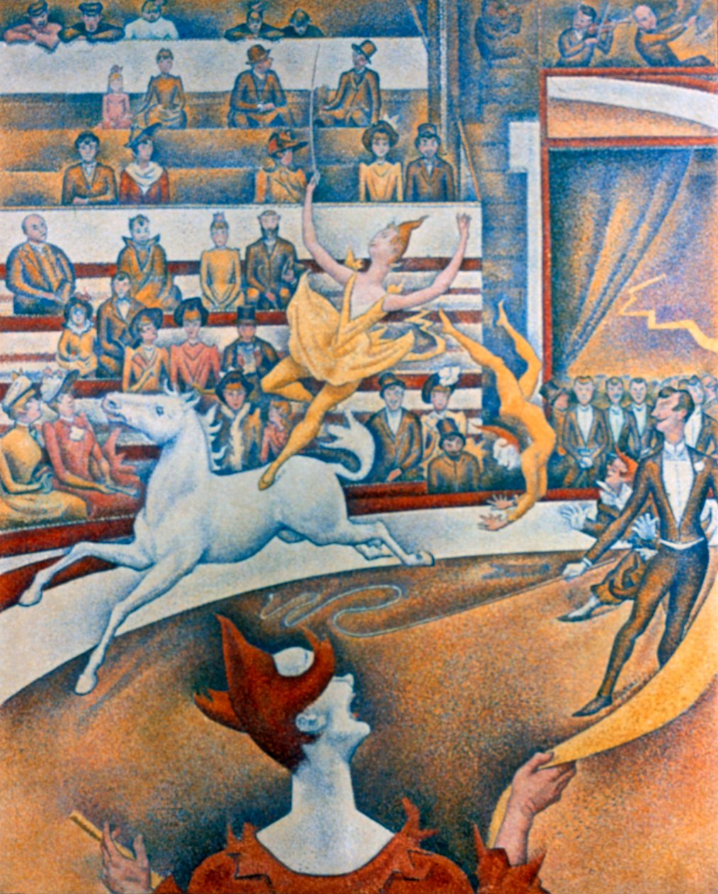 Le Cirque The Circus, 1891 af Georges Pierre Seurat