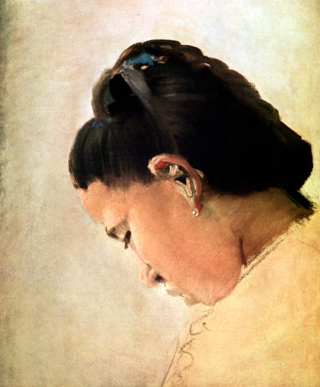 Head of a Young Girl, slutningen af ​​det 19. århundrede, 1929 af Georges Pierre Seurat
