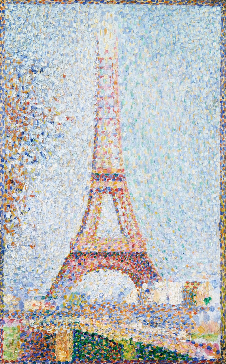 Eiffeltårnet af Georges Pierre Seurat