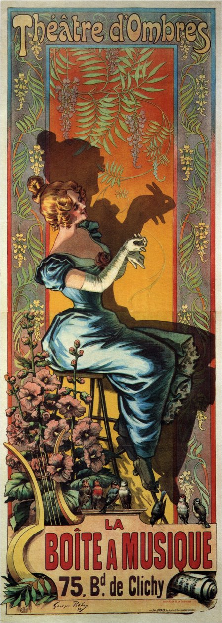 Musikdåsen, 1898 af Georges Redon