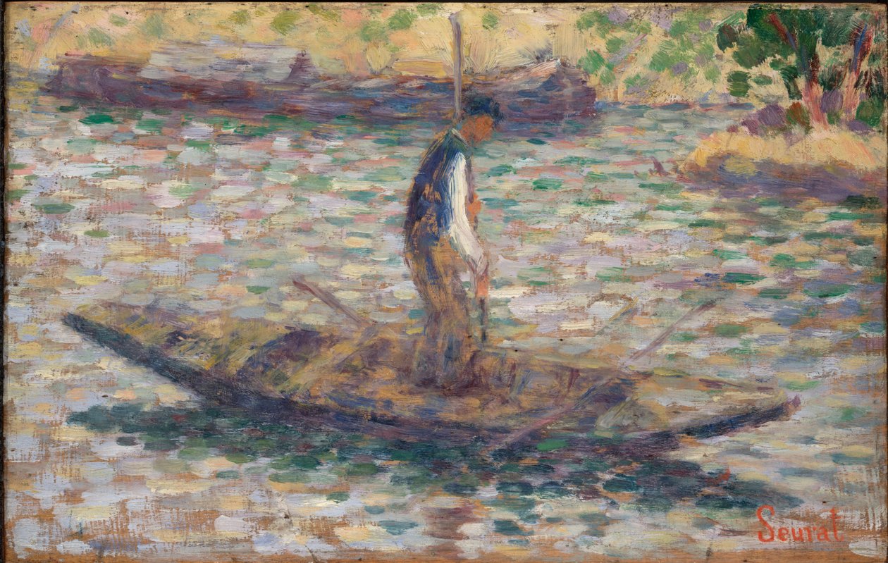 En fisker af Georges Seurat