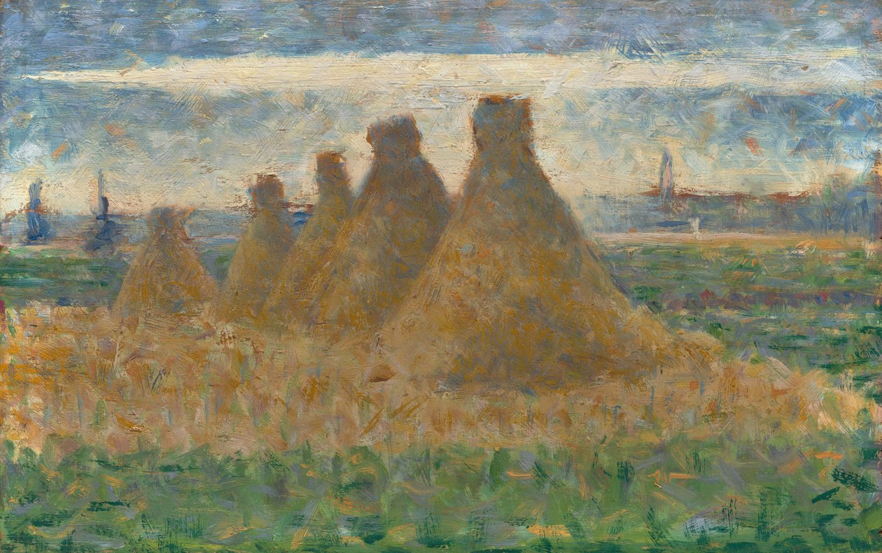 Høstakke af Georges Seurat