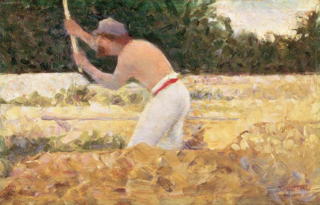 Stenbryderen af Georges Seurat