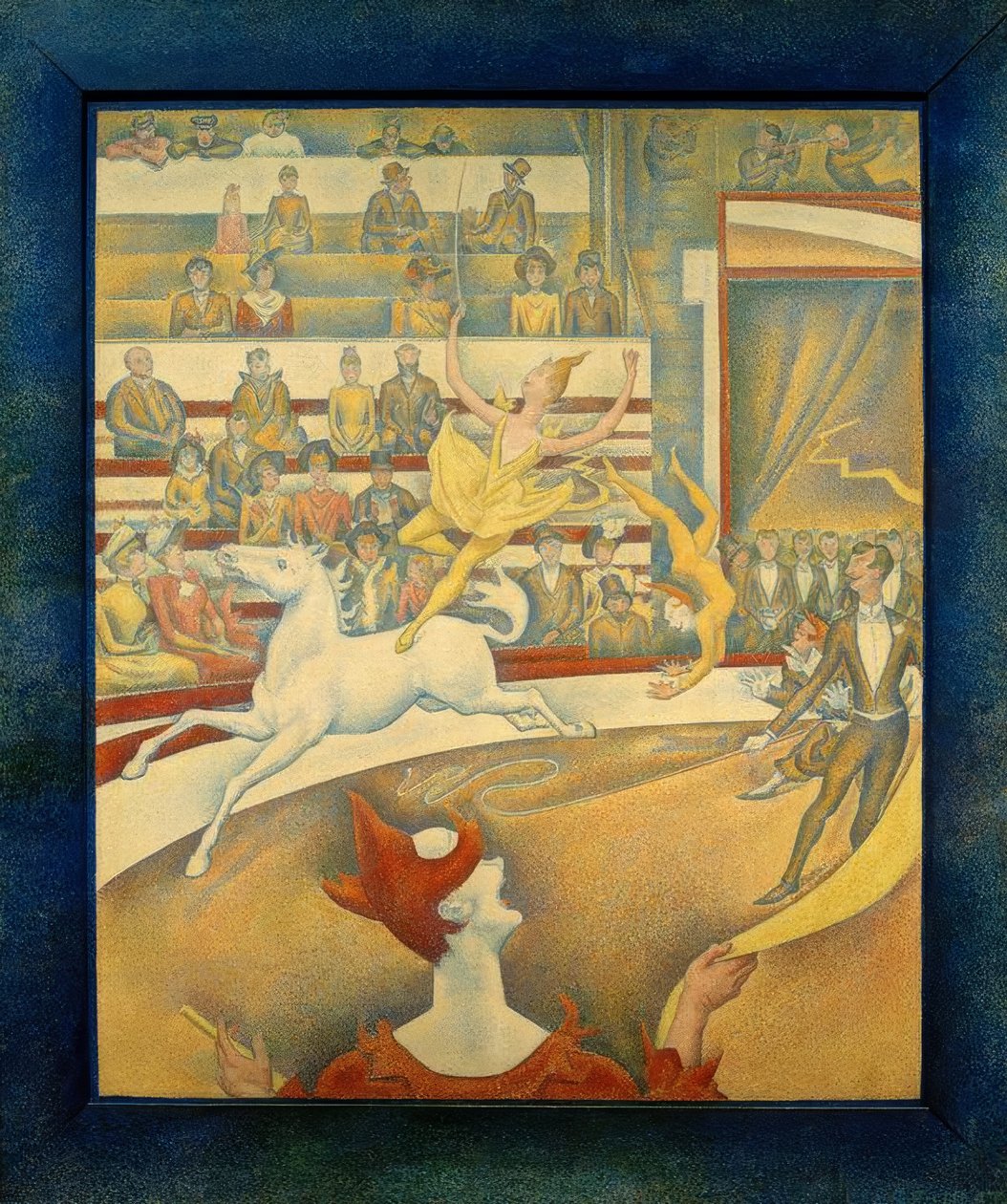 Le Cirque (Cirkuset) af Georges Seurat