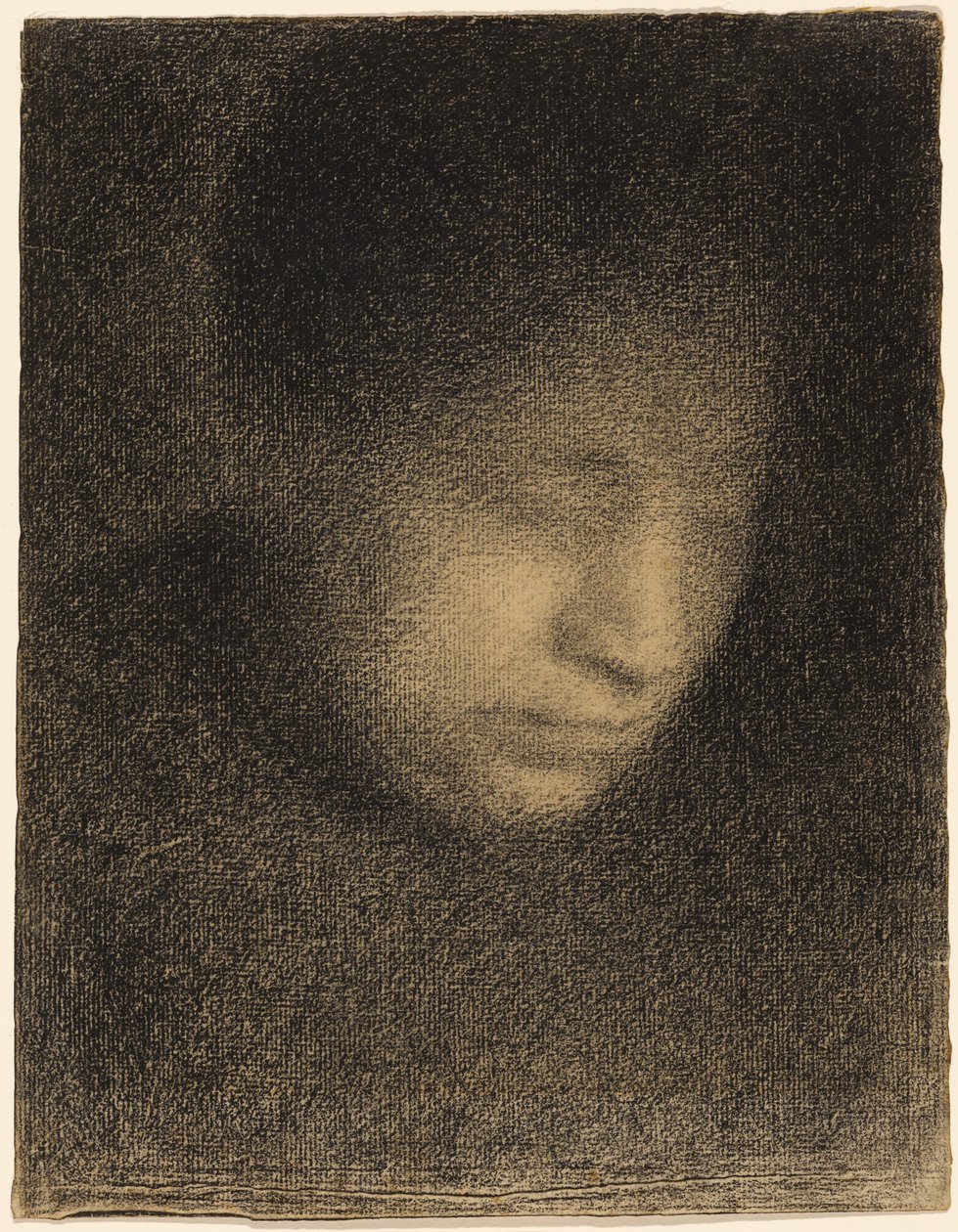 Madame Seurat, kunstnerens mor (Madame Seurat, mère) af Georges Seurat