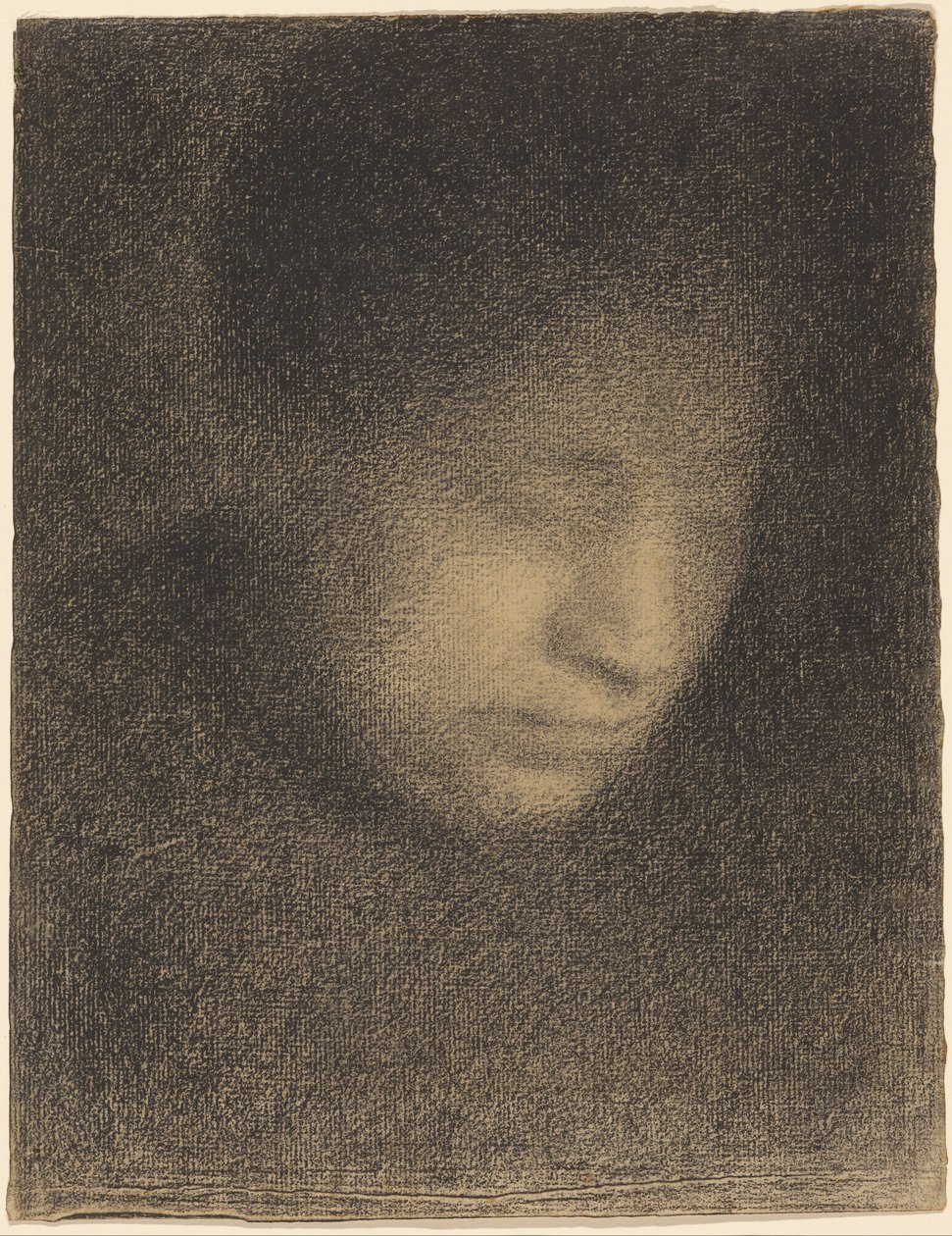 Madame Seurat, kunstnerens mor af Georges Seurat