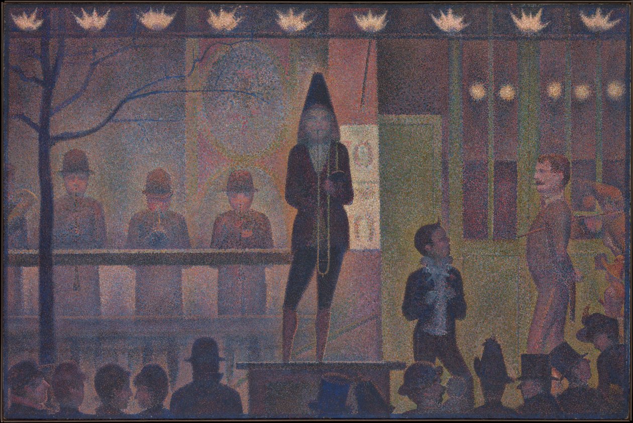 Parade de cirque (Circus Sideshow) af Georges Seurat