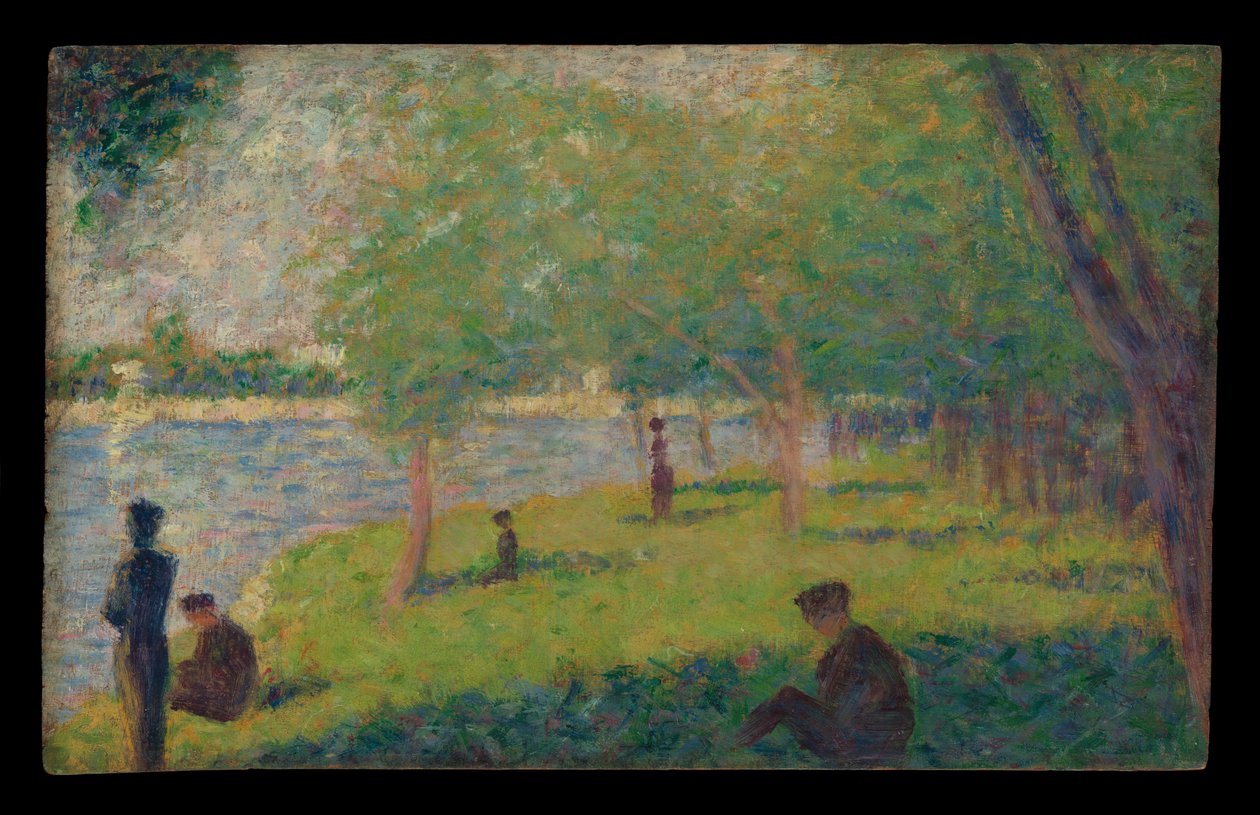 Studie til „En søndag på La Grande Jatte“ af Georges Seurat