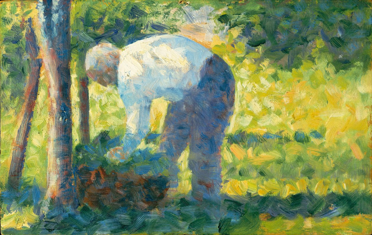 Gartneren, 1882-83 af Georges Seurat