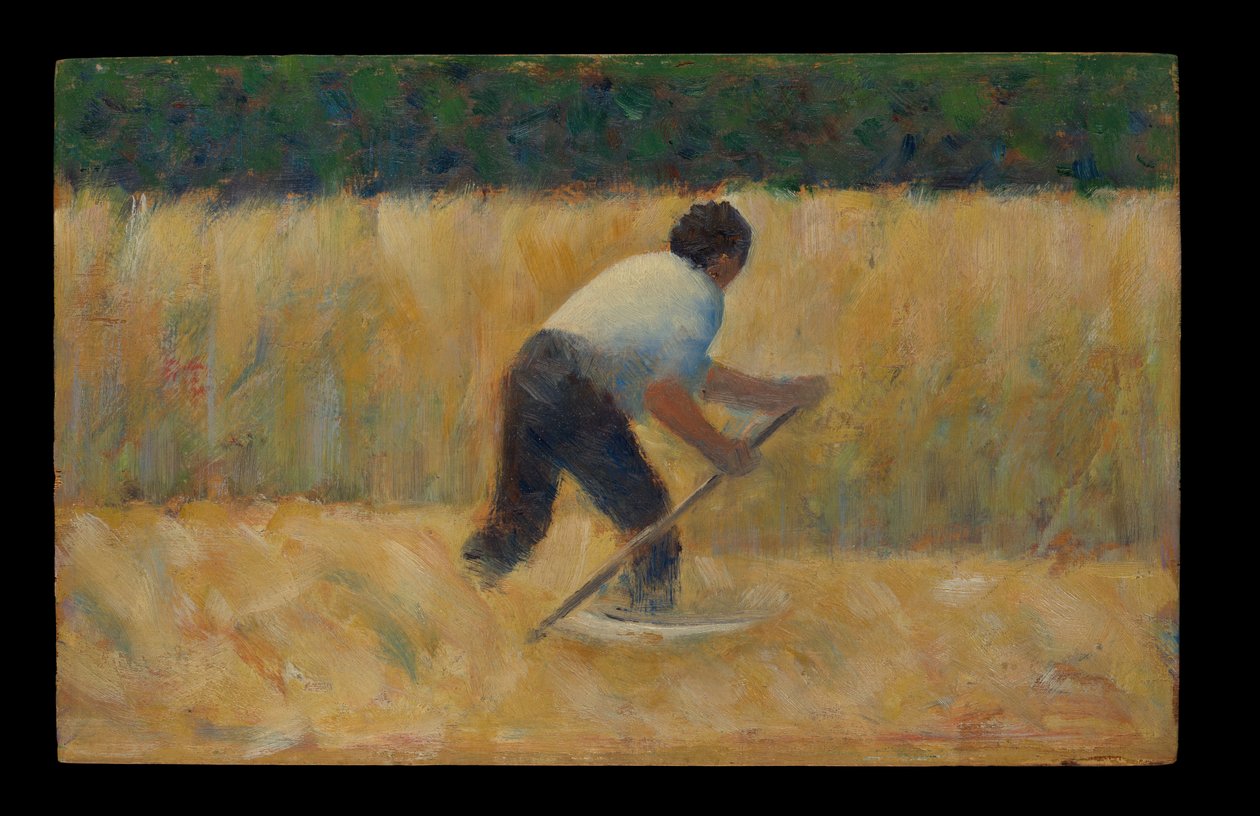 Høslætteren af Georges Seurat