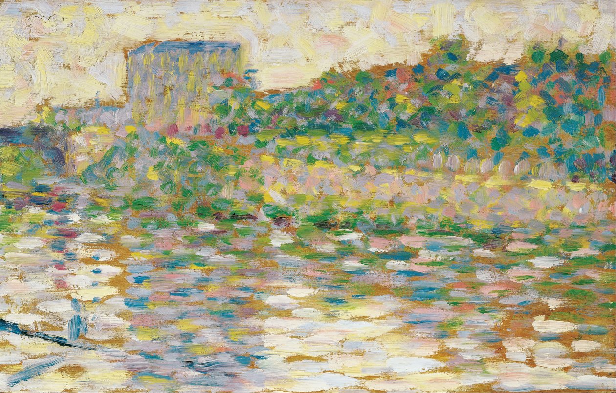 Seinen ved Courbevoie af Georges Seurat