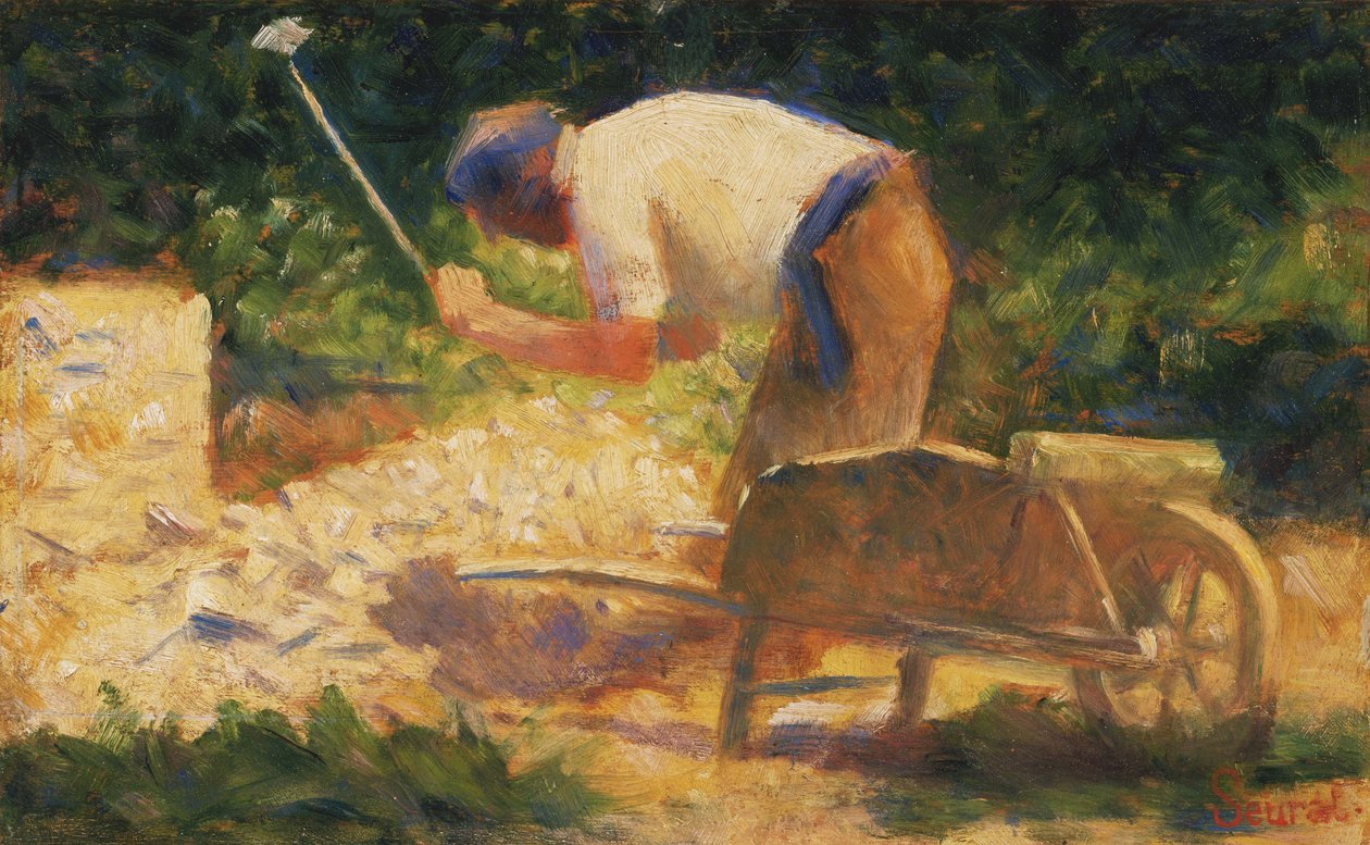 Stenbryderen af Georges Seurat