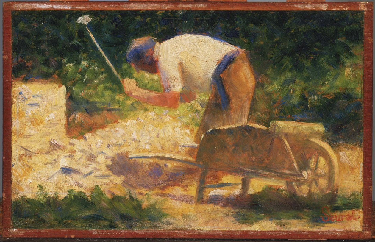Stenbryderen af Georges Seurat