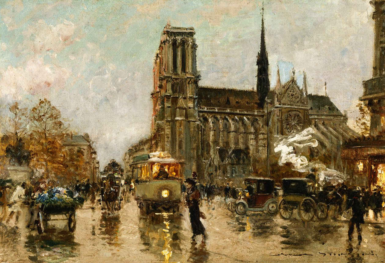 Notre-Dame, Paris, af Georges Stein