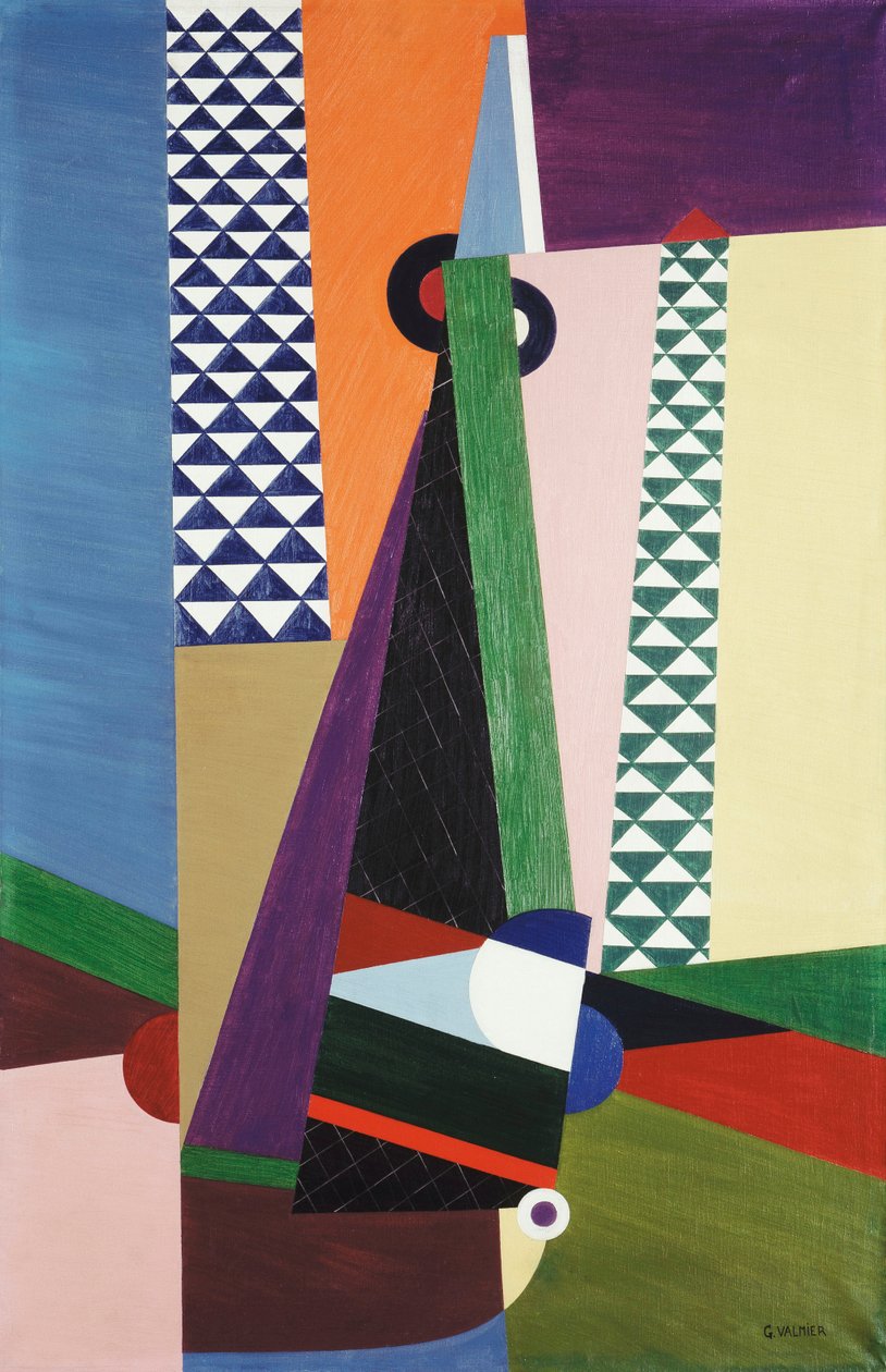 Composition Geometrique, 1922 af Georges Valmier