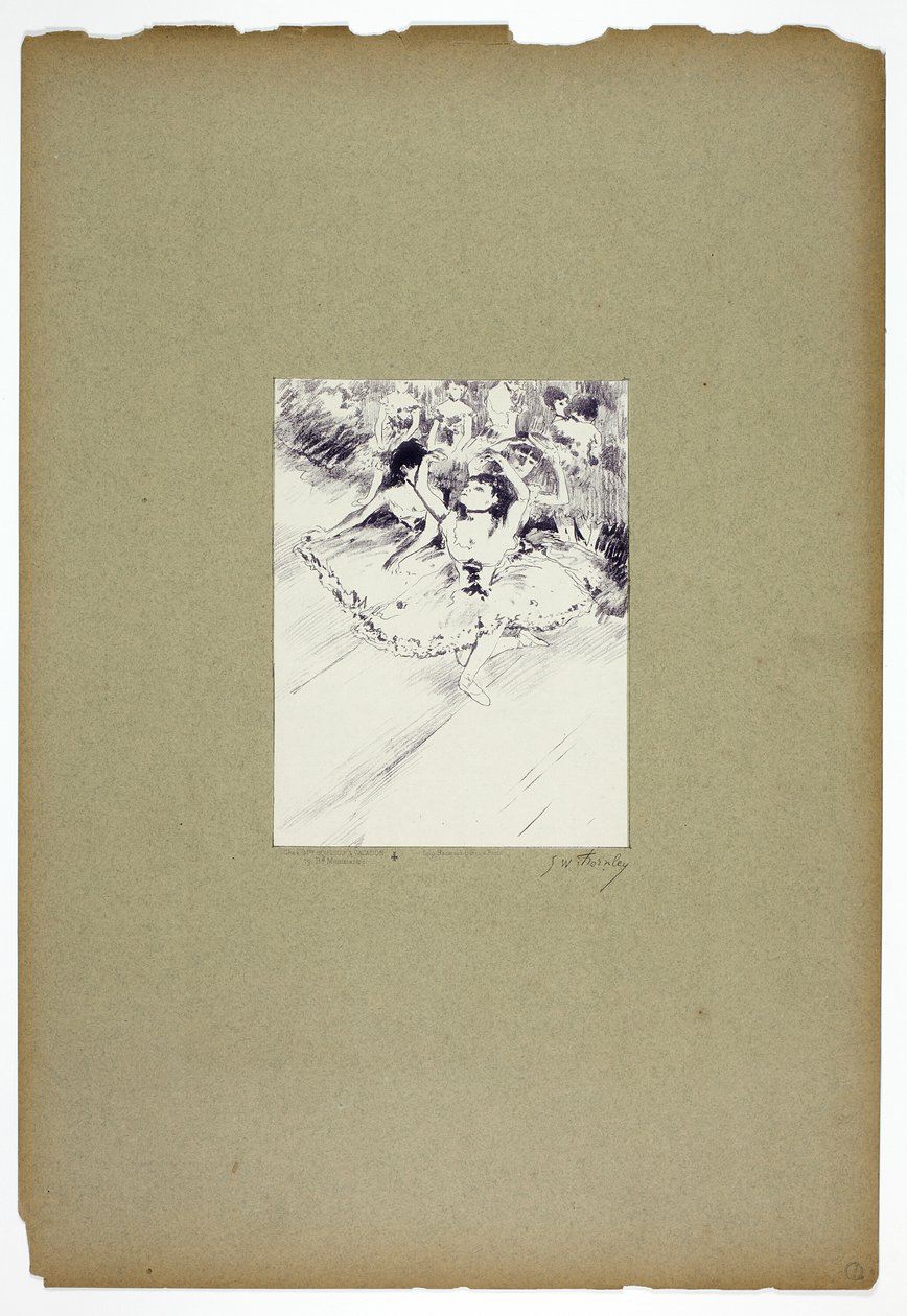 Øvelse i ballet af Georges William Thornley